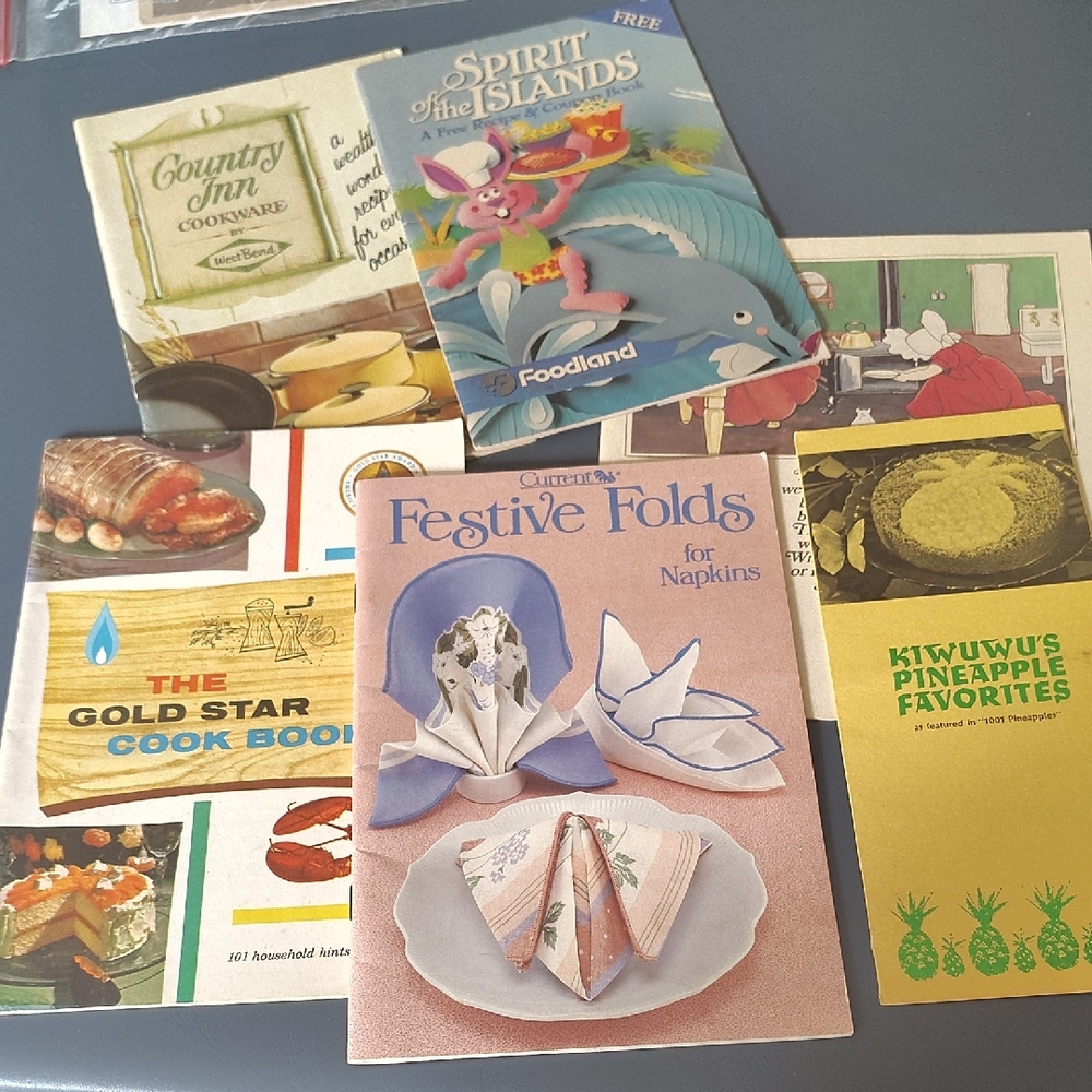 Vintage Cookbook and Recipe Booklet Collection